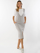 Платье-сарафан женское М0242 серый