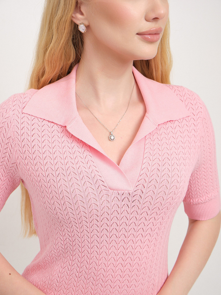 Кофточка женская М0593 розовый
