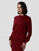 Джемпер женский М0561 винный